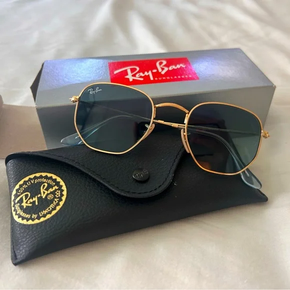 Ray-Ban | Accessories | Nwt Ray Ban Hexagonal Flat Lenses  display picture 1
